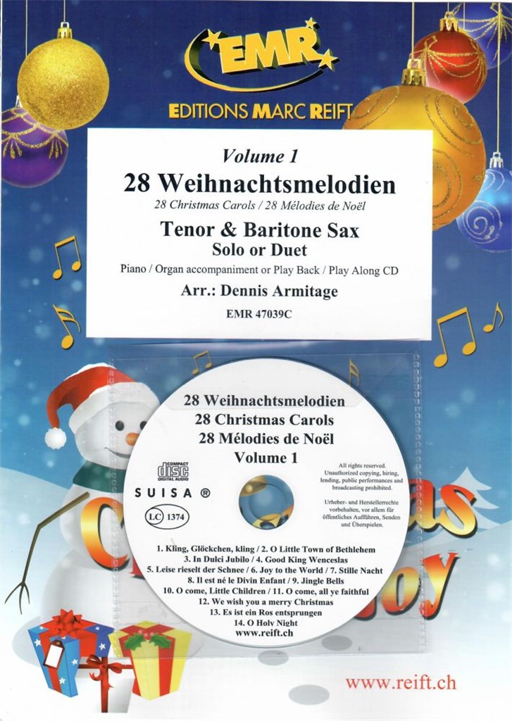 28 Weihnachtsmelodien Vol. 1